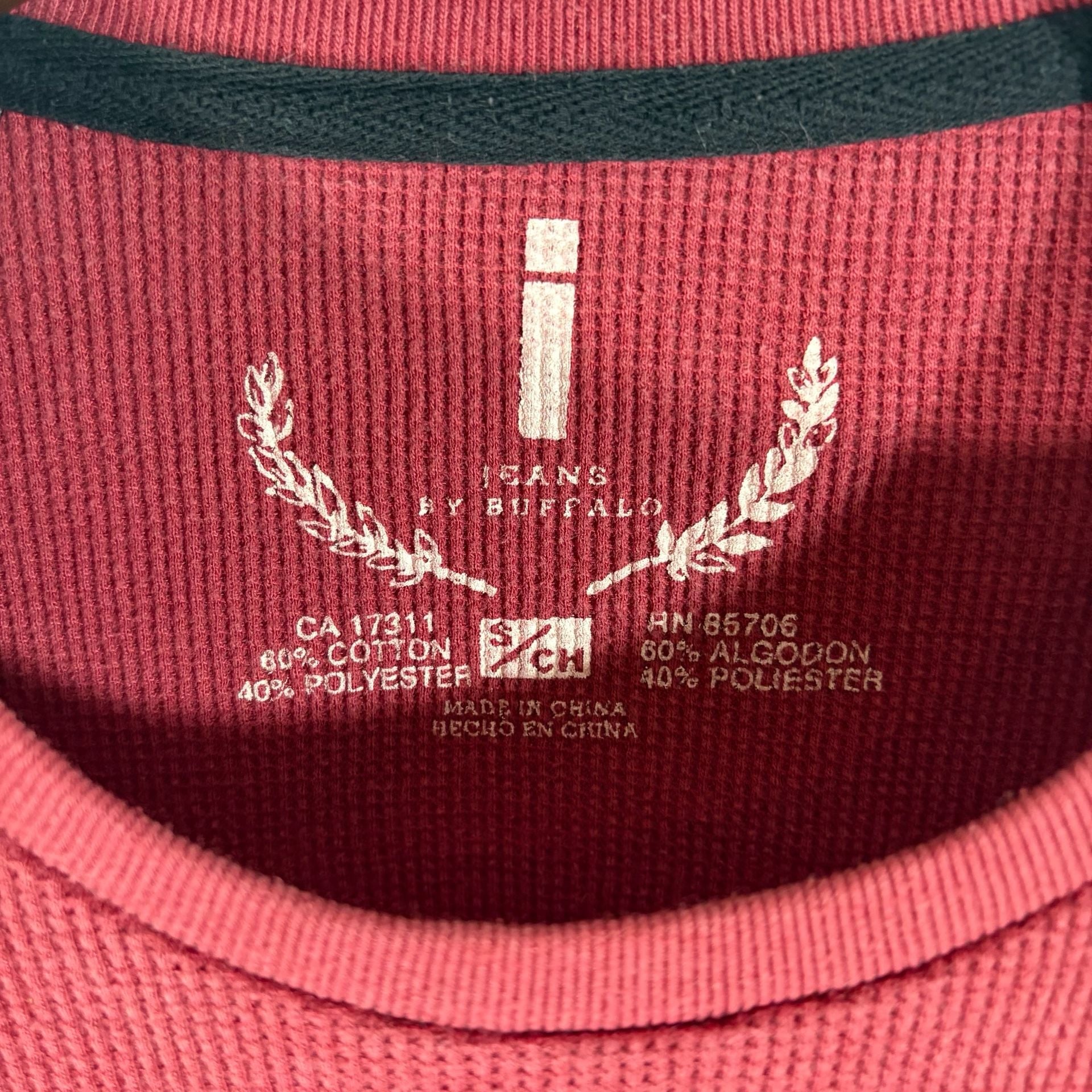 Vintage Y2K Henley Thermal Long Sleeve 5