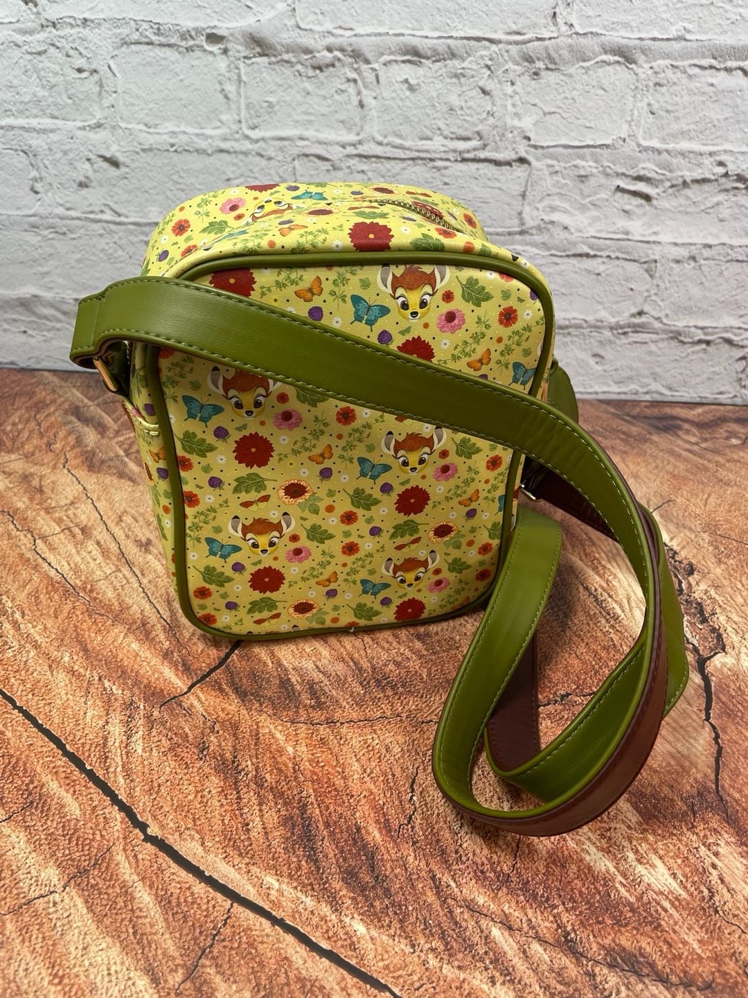 Loungefly Disney Bambi Floral Portrait Crossbody Bag 8