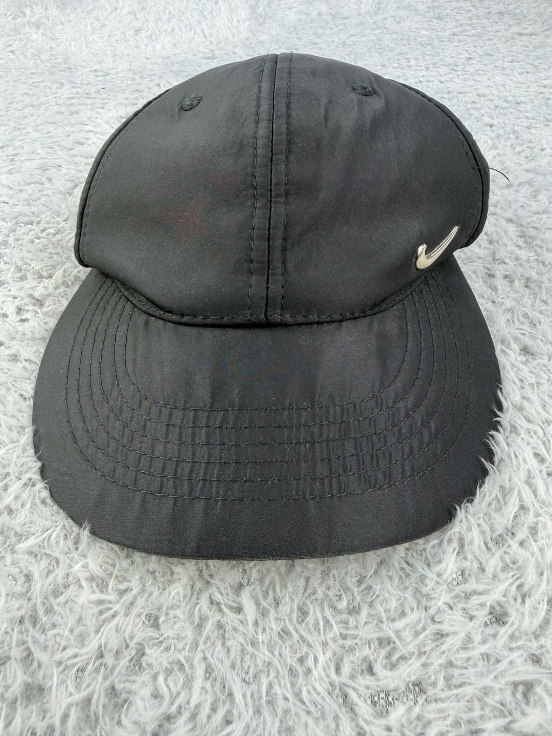 Nike Metal Swoosh Black Cap 2