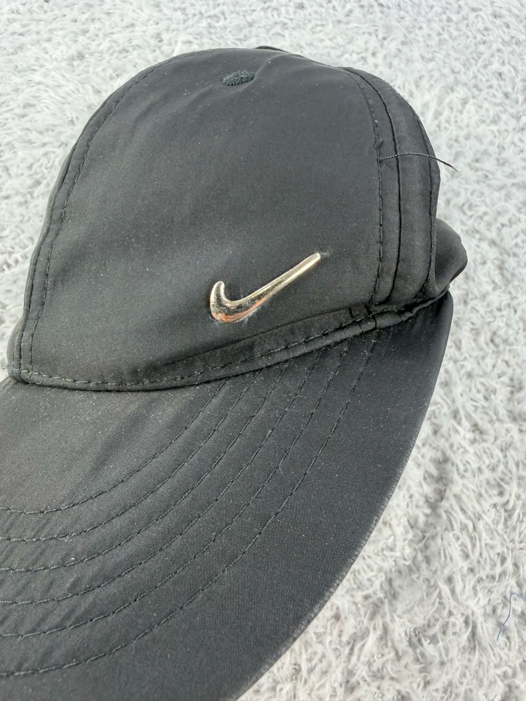 Nike Metal Swoosh Black Cap 3