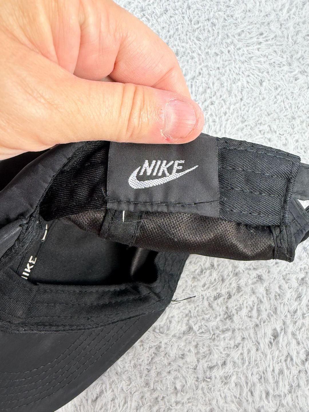 Nike Metal Swoosh Black Cap 4