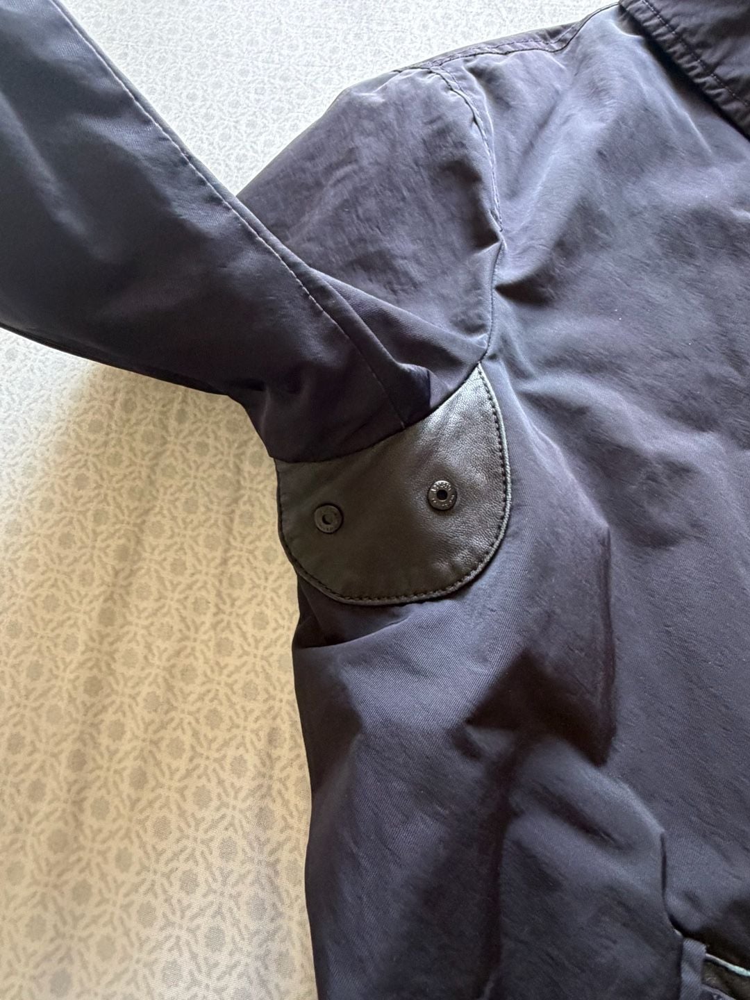 Armani Collezioni Black Nylon Trench Coat 15
