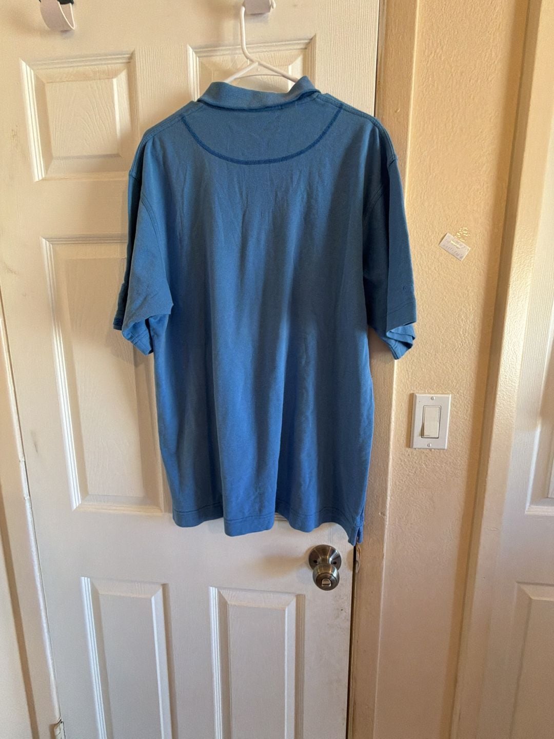 Cutter & Buck CB DryTec Polo Shirt Blue Golf Short Sleeve SOU1534-N 7