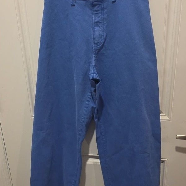 Sailor Wide Leg Pants Size 4 Reg Blue