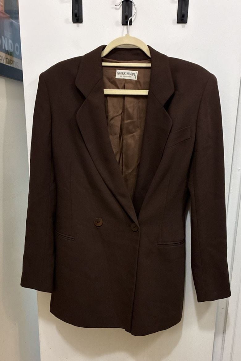 RARE! Vintage 1990s Giorgio Armani Le Collezioni Wool Blazer 2