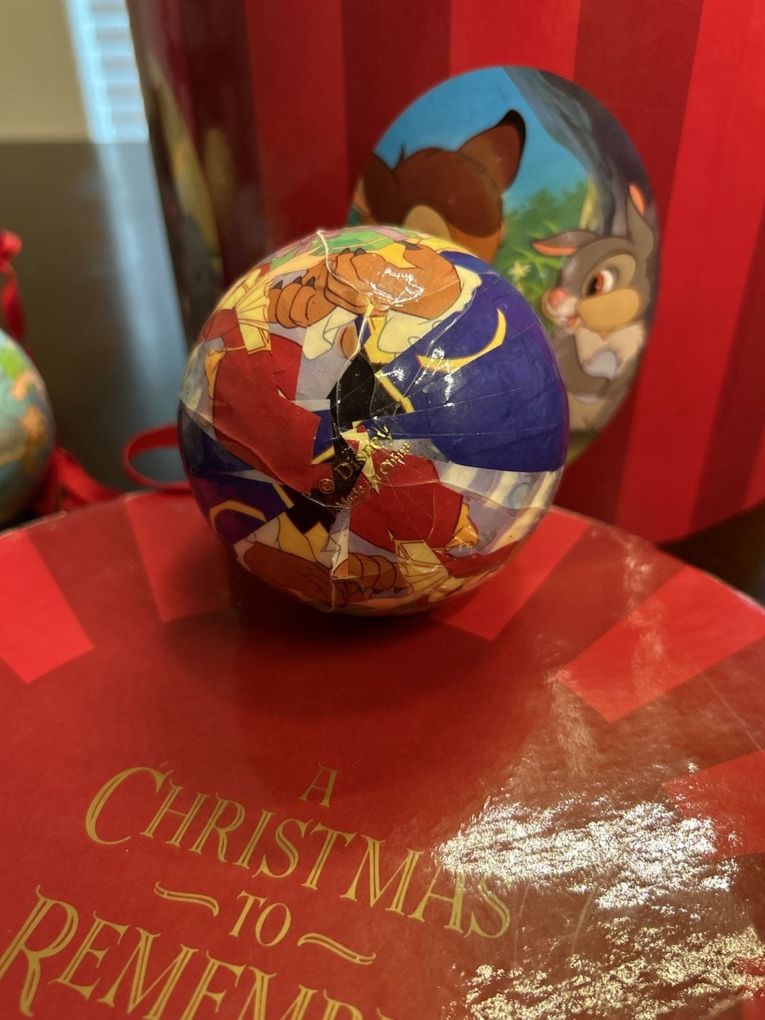 11 Vtg Disney Store 1999 Ornaments A Christmas To Remember In Original Box  13