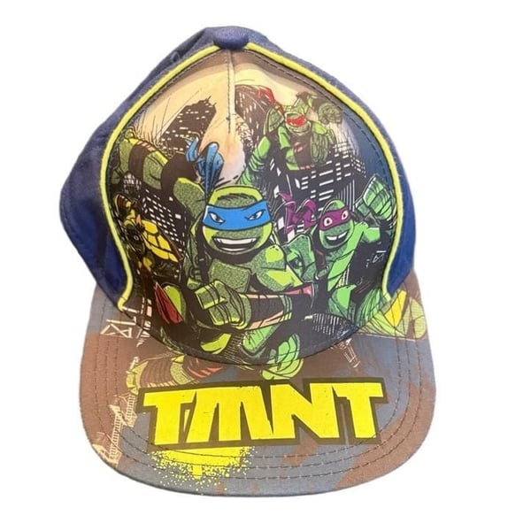 Nickelodeon TMNT Snapback Hat Youth Boys Cap Blue