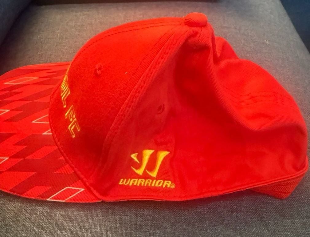 Warrior Liverpool FC Cap One Size Red Baseball Hat 3