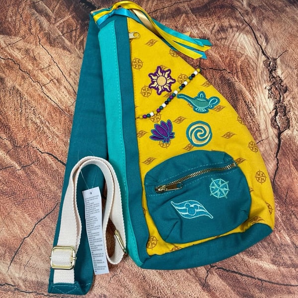 Disney Cruise Line Treasure Adventure Sling Bag New