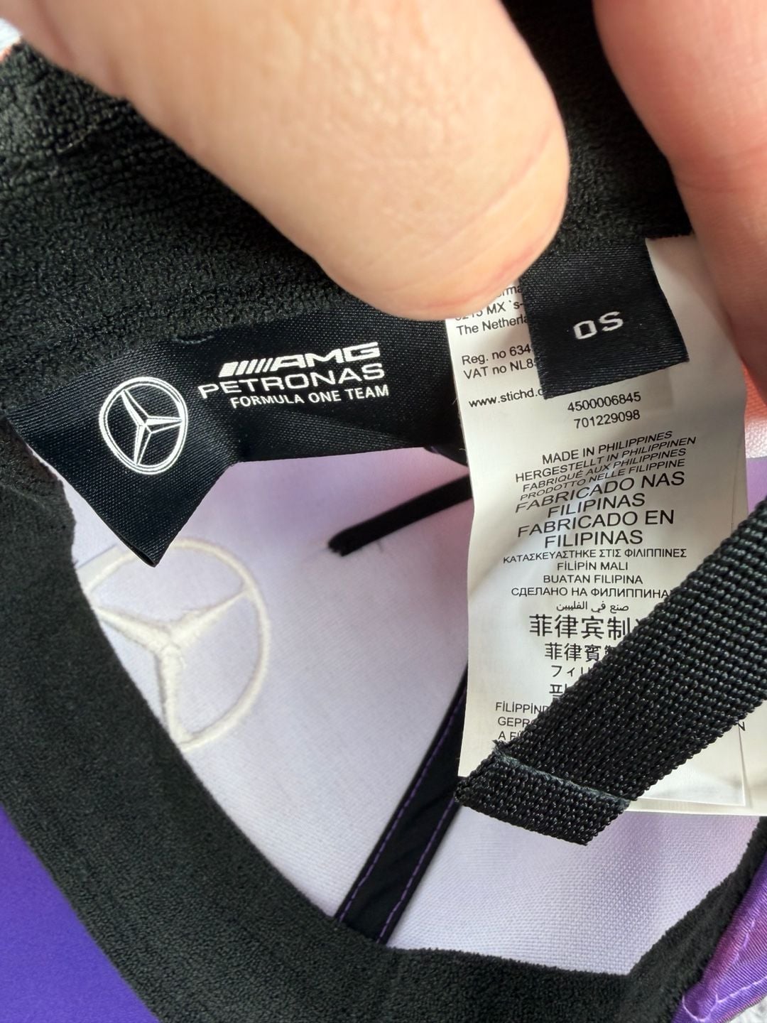 Mercedes AMG Petronas F1 Lewis Hamilton Austin Cap 11