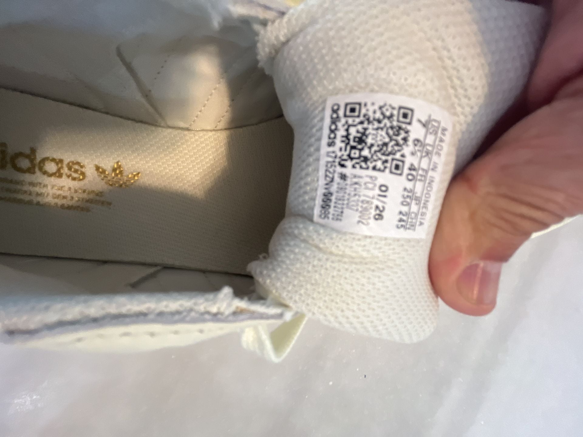 Adidas Superstar Messi Size 7 White Ivory Womens 8 12