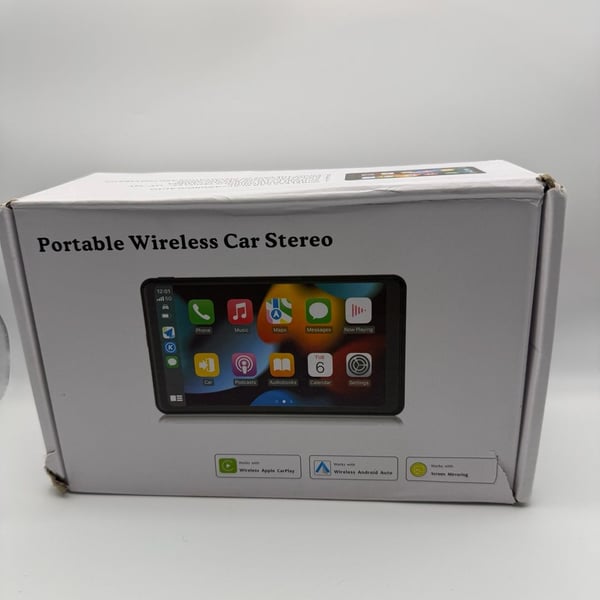 Portable Wireless Car Stereo Touchscreen Apple CarPlay Android Auto