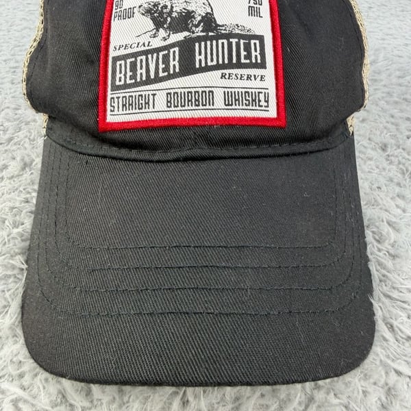 Beaver Hunter Straight Bourbon Whiskey Trucker Hat