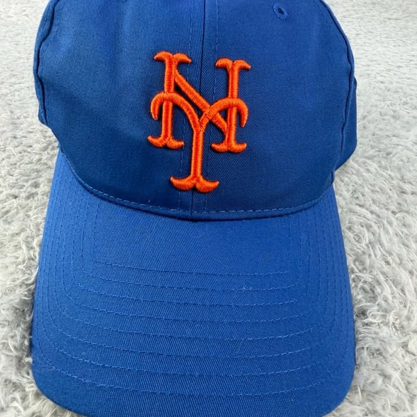 New York Mets MLB Baseball Hat Blue Orange