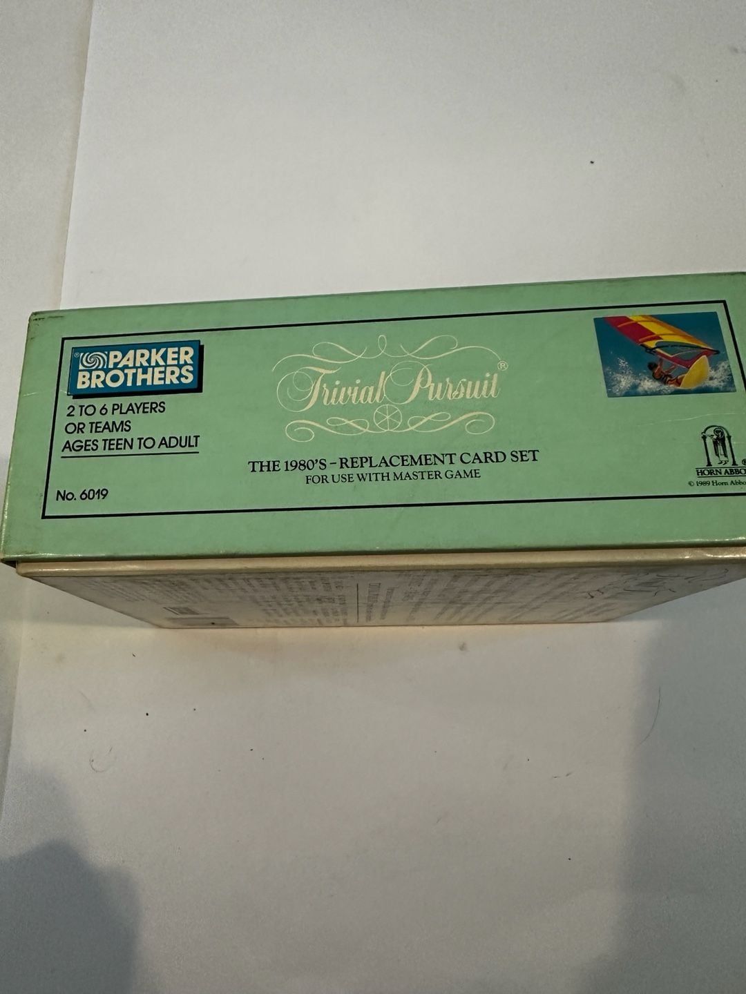 Parker Brothers Trivial Pursuit The 1980's Replacement Card Set No. 6019 2