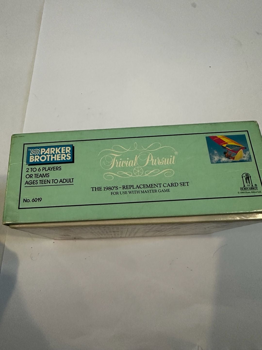 Parker Brothers Trivial Pursuit The 1980's Replacement Card Set No. 6019 6