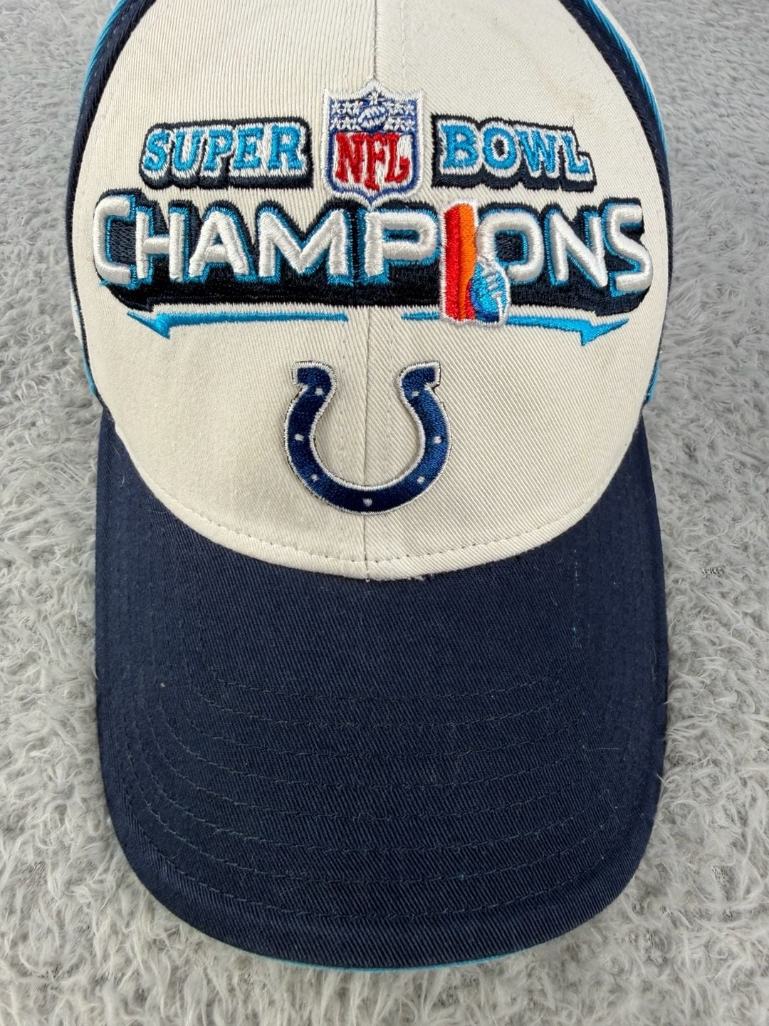 Reebok Indianapolis Colts Super Bowl XLI Hat 3