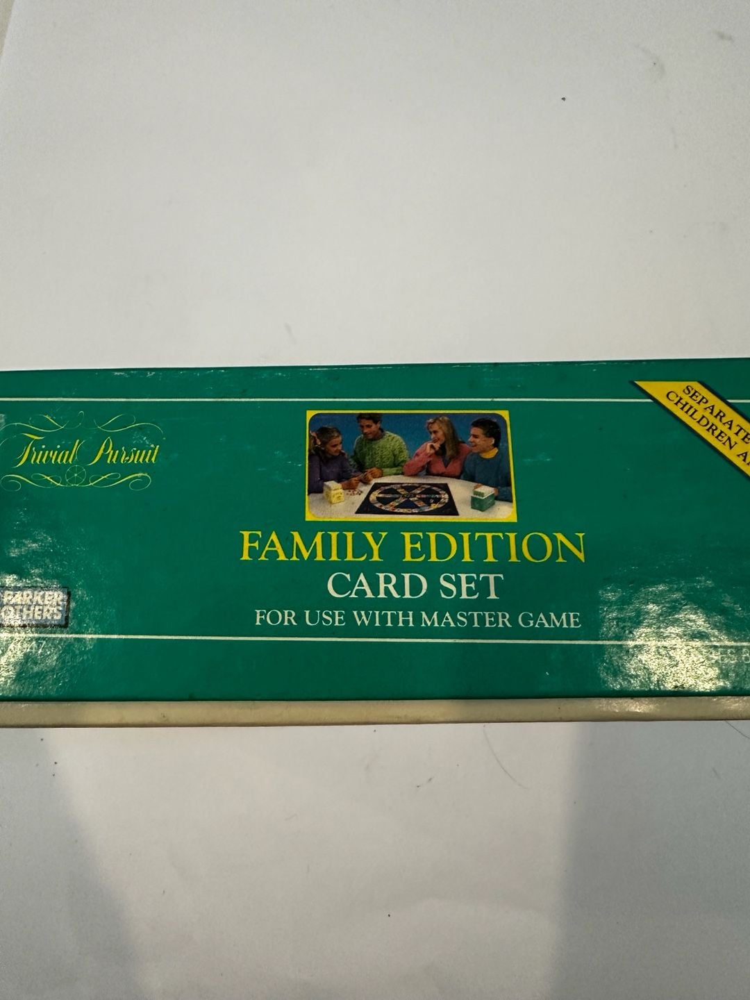 Parker Brothers Trivial Pursuit Family Edition Card Set 3