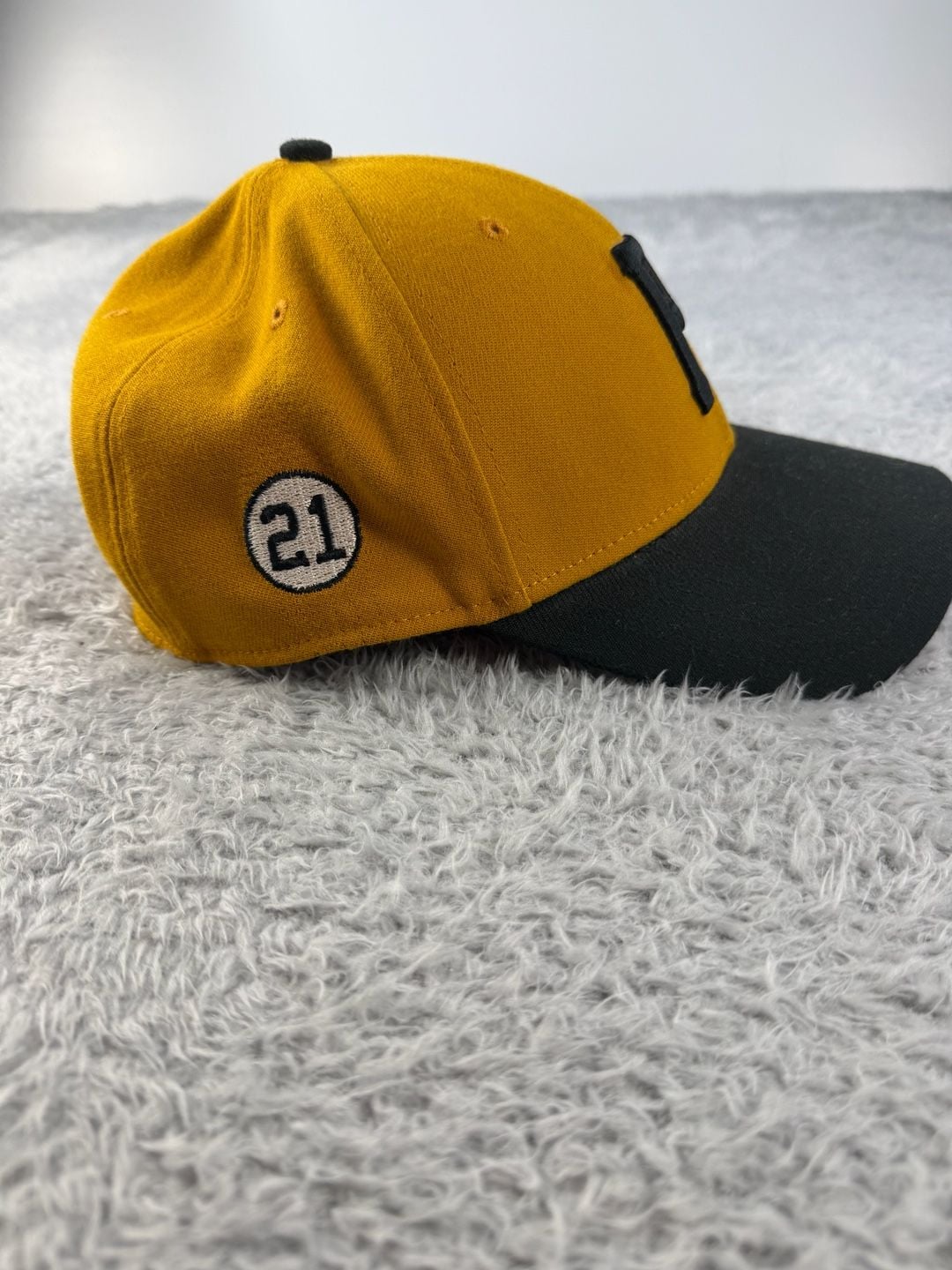New Era Pittsburgh Pirates Hat Cap Gold Black 7