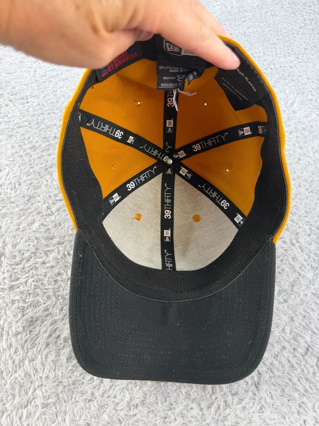 New Era Pittsburgh Pirates Hat Cap Gold Black 10