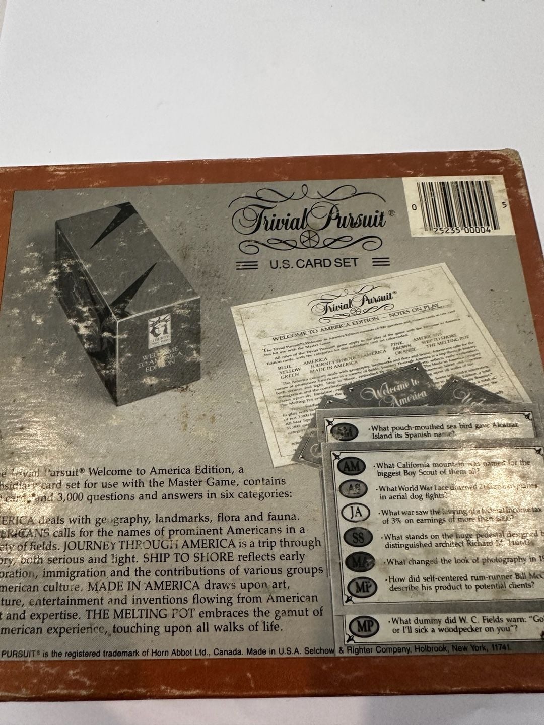 Trivial Pursuit Welcome To America Edition 1985 7