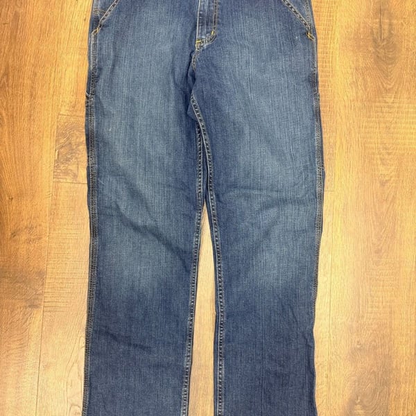 Carhartt Relaxed Fit Jeans Size 32x32 Blue Denim Workwear Pants