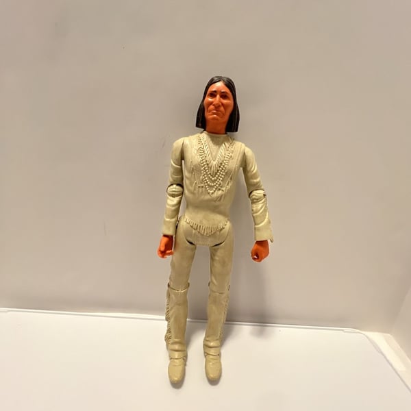 Marx Best of the West Geronimo Action Figure 12 Inch Vintage