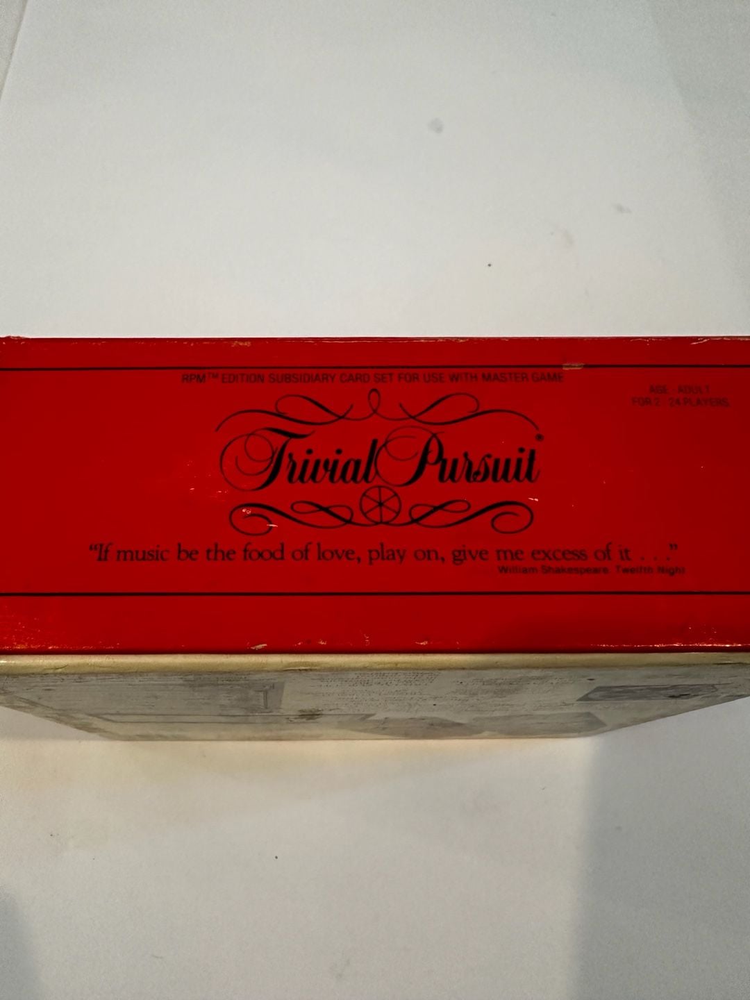 Trivial Pursuit Rpm Edition A History Of Music 2