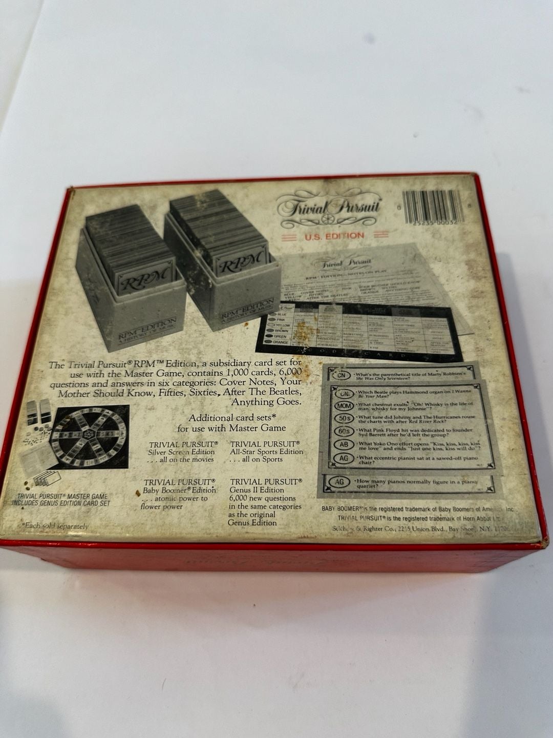 Trivial Pursuit Rpm Edition A History Of Music 5