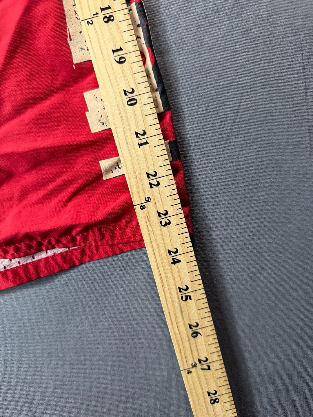Vintage Y2K Hurley Revolver Board Shorts Size 38 Red Black Graphic Swim Trunks 8