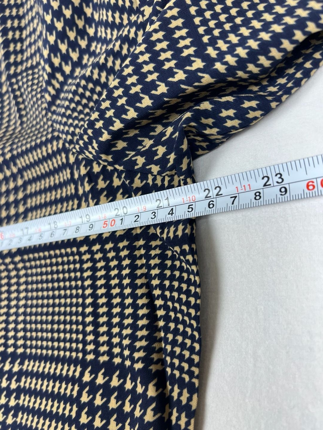 Appleseed's Houndstooth Button-Down Blouse Size 14 4
