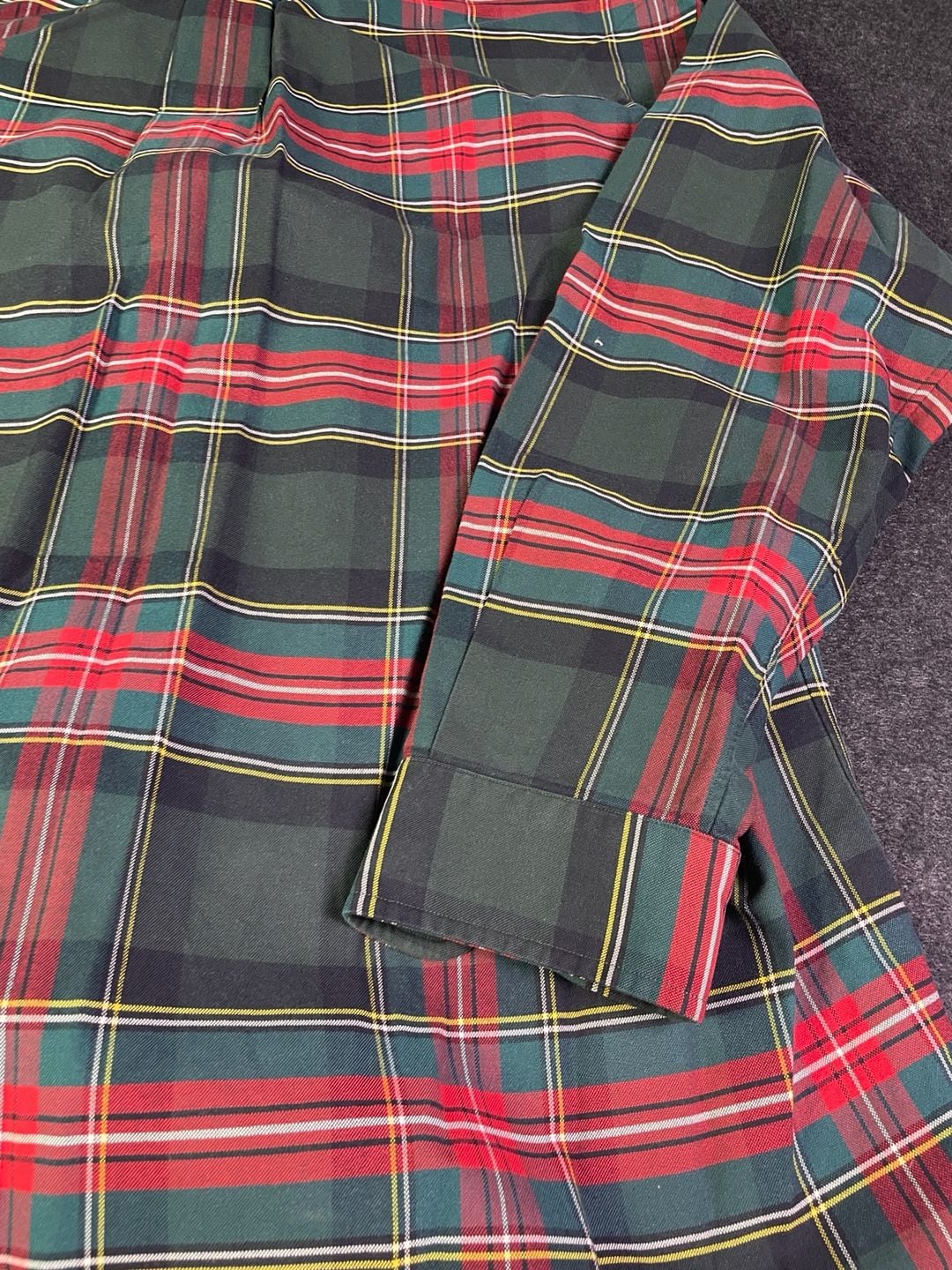 Ralph Lauren Blake Plaid Button Down Shirt Size L Dog Logo 10