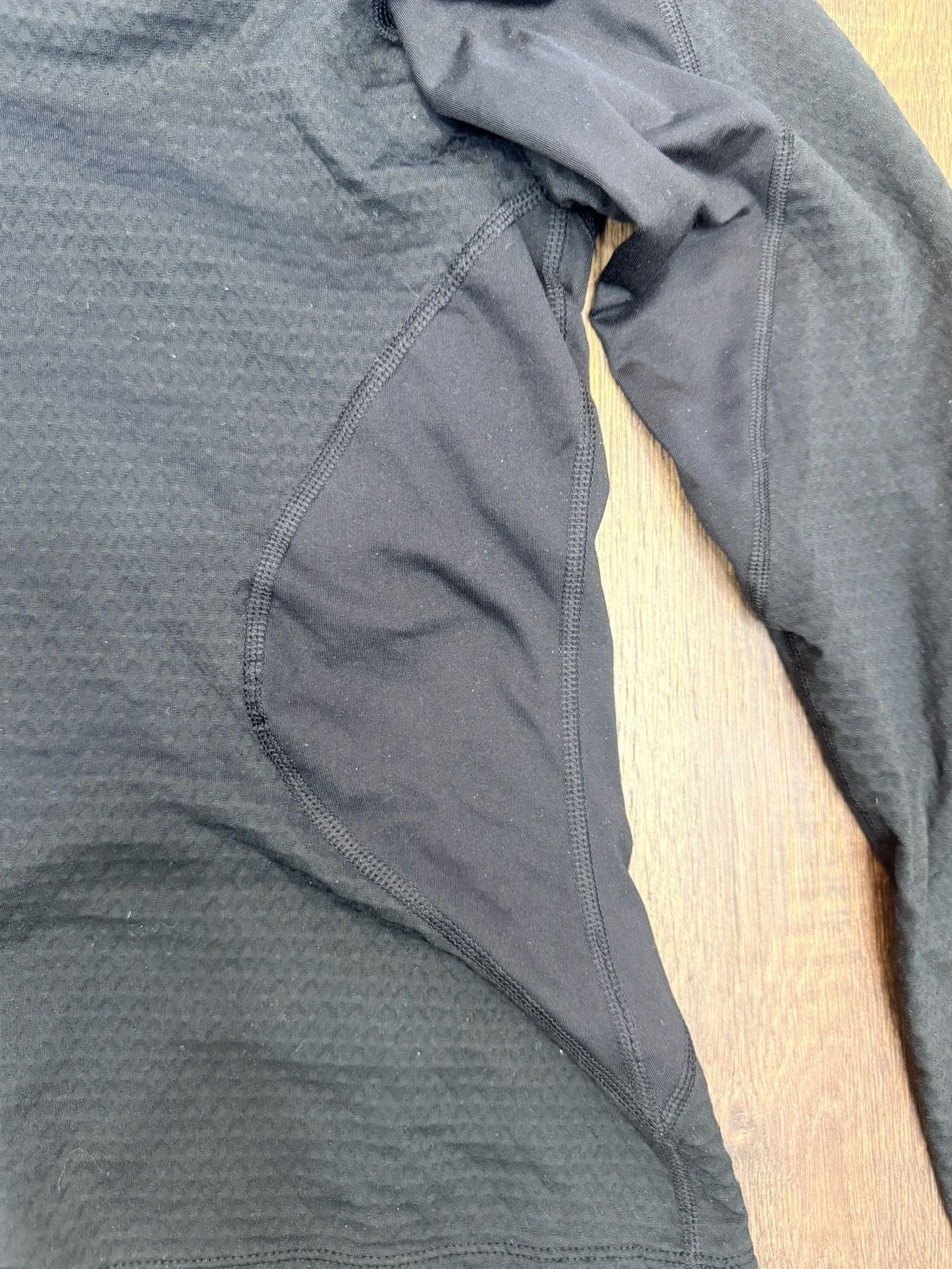 Nike Pro Hyperwarm Long Sleeve Hooded Running Top Size S Black 5