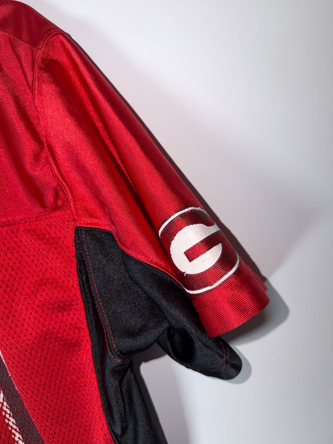 Vintage Starter Georgia Bulldogs #20 Football Jersey Youth 16/18 Red Black 10