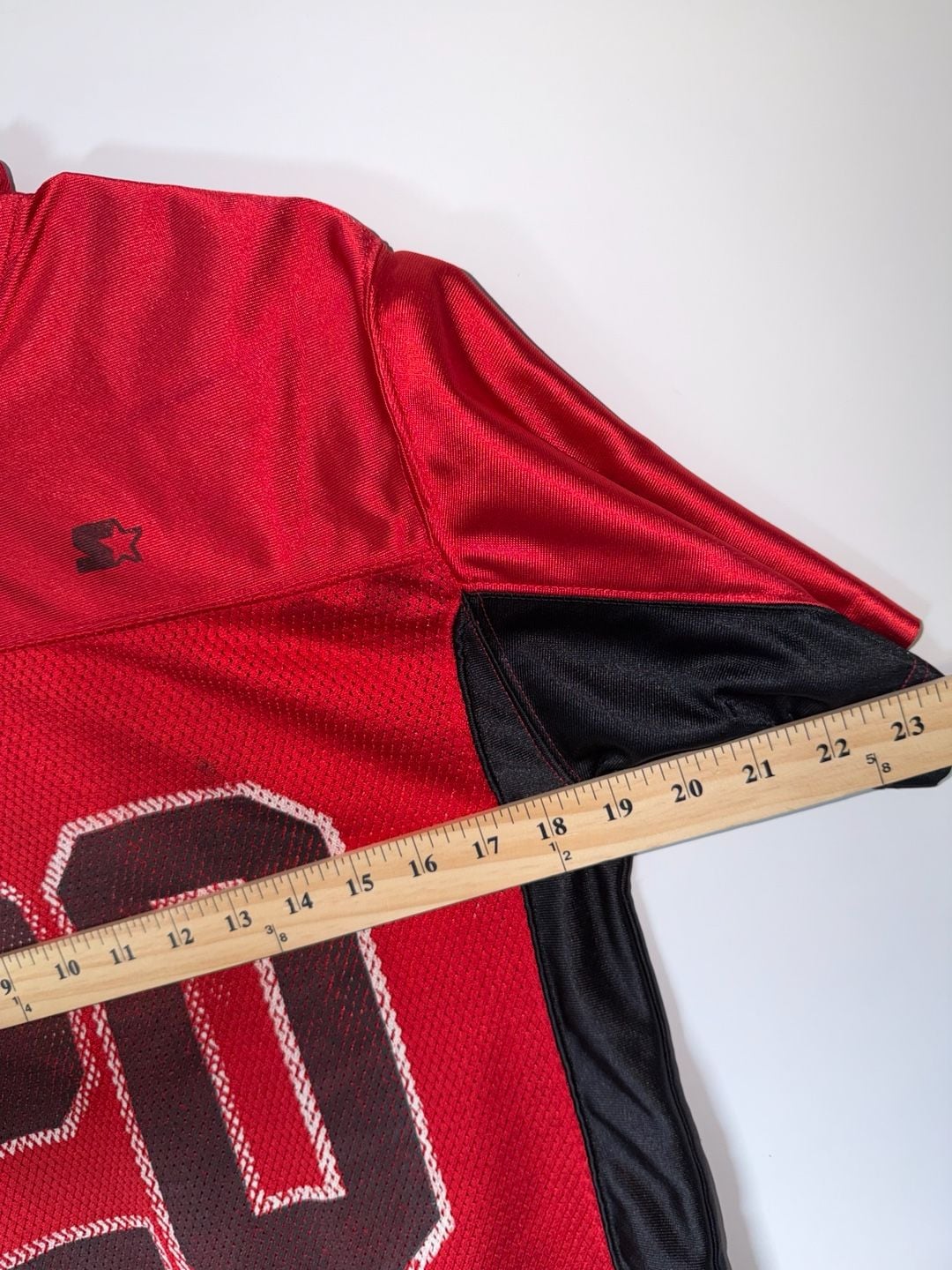 Vintage Starter Georgia Bulldogs #20 Football Jersey Youth 16/18 Red Black 11