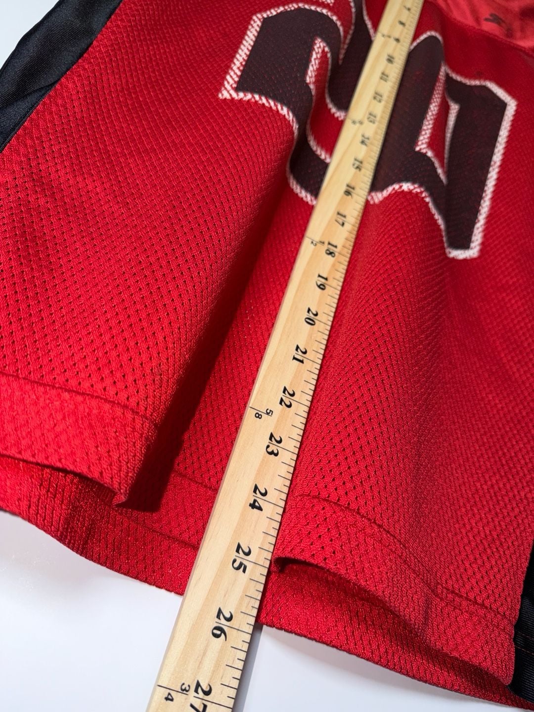 Vintage Starter Georgia Bulldogs #20 Football Jersey Youth 16/18 Red Black 12