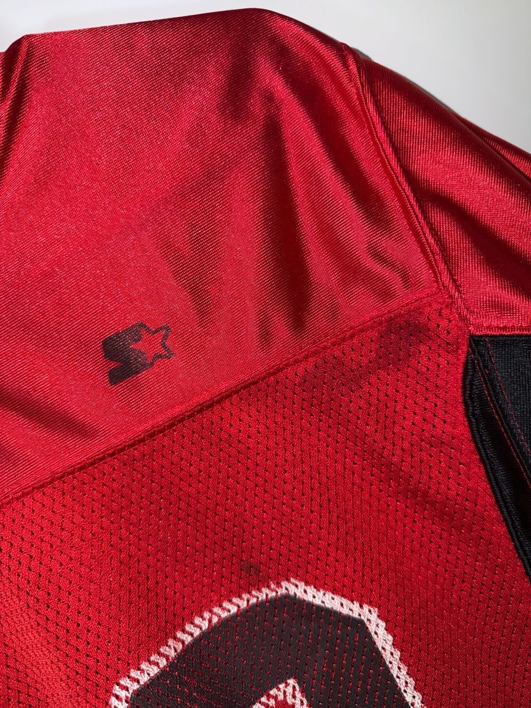 Vintage Starter Georgia Bulldogs #20 Football Jersey Youth 16/18 Red Black 13