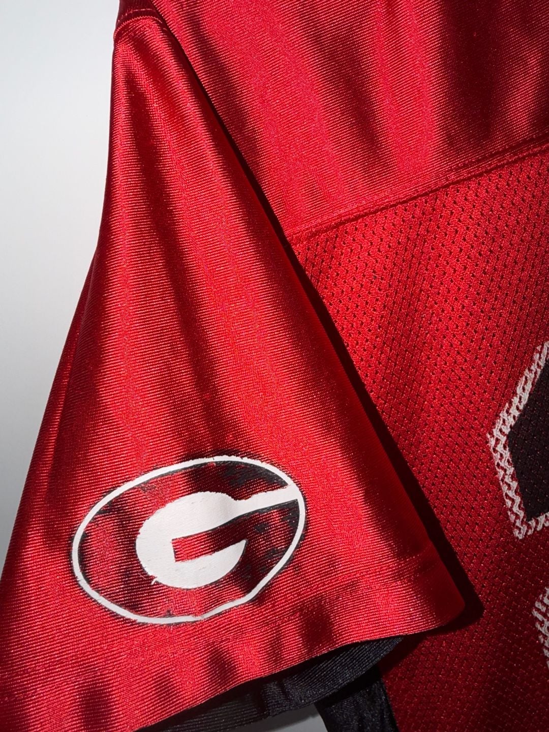 Vintage Starter Georgia Bulldogs #20 Football Jersey Youth 16/18 Red Black 15