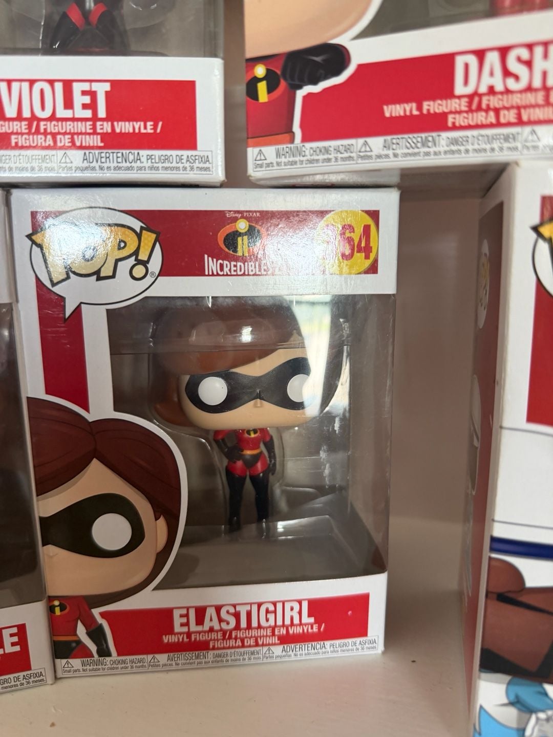 Funko Pop! Incredibles 2 Complete Set Of 5 Vinyl Figures 7