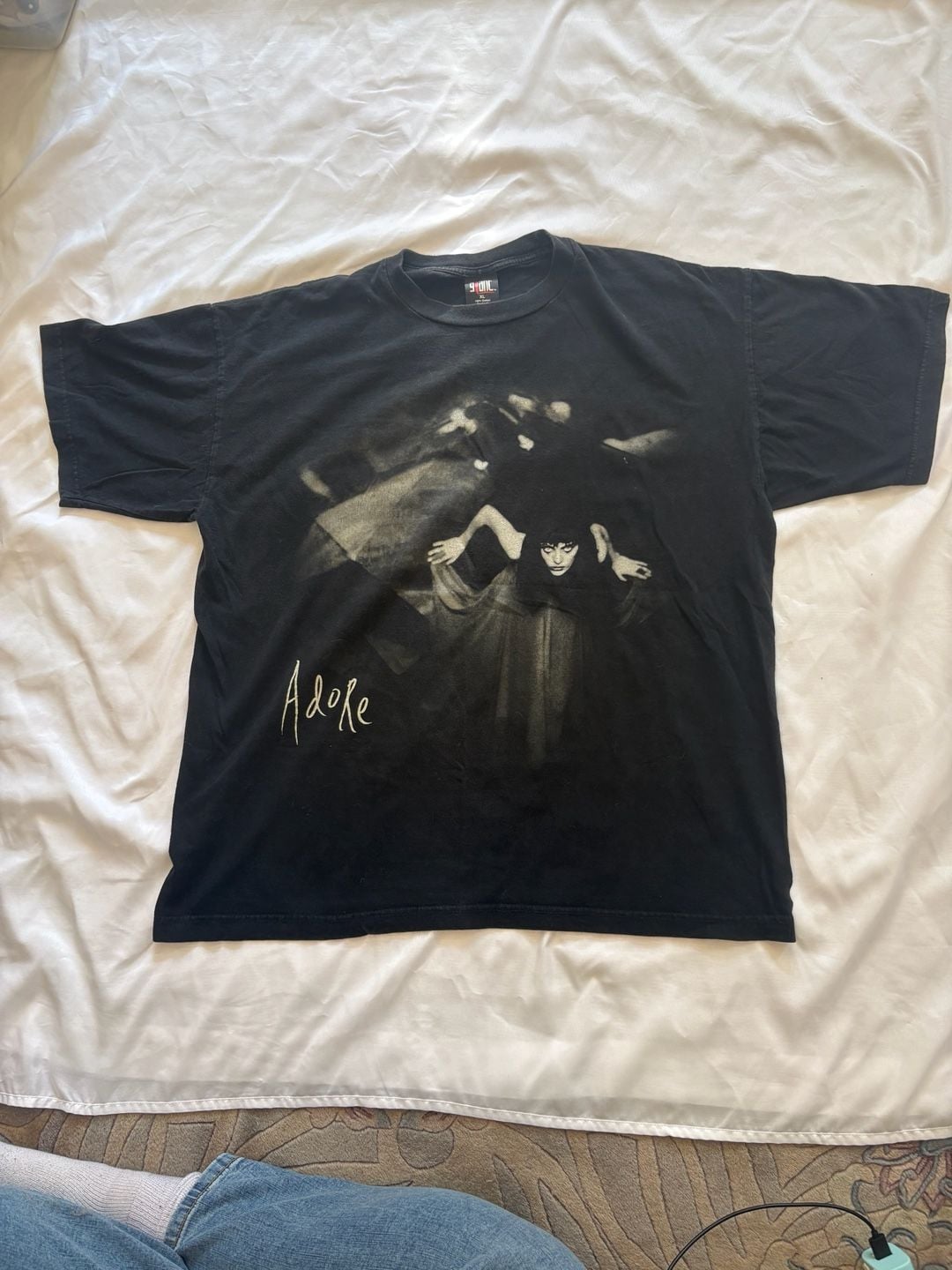 Vintage Giant Smashing Pumpkins Adore 1998 World Tour T-Shirt Size XL 3