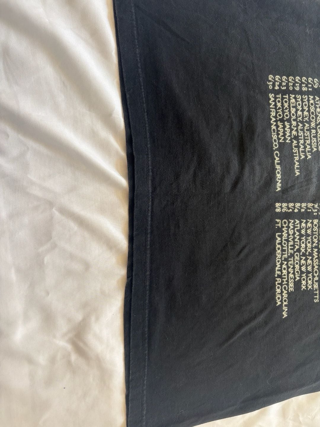Vintage Giant Smashing Pumpkins Adore 1998 World Tour T-Shirt Size XL 10