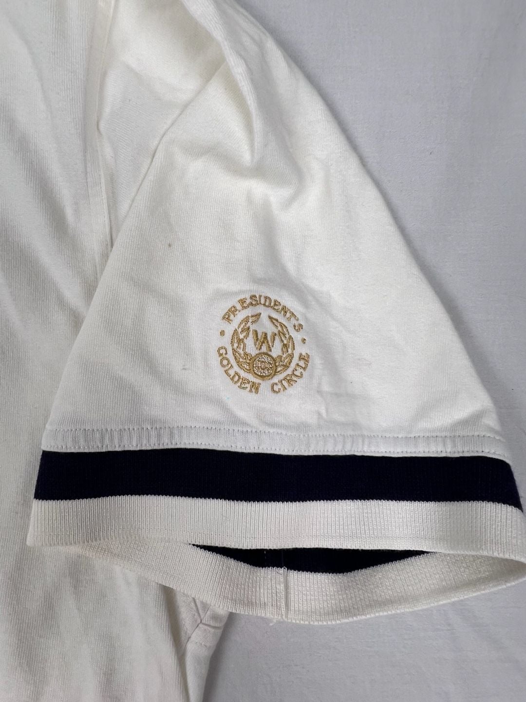 Cutter & Buck Vintage Polo Shirt White Cotton 7