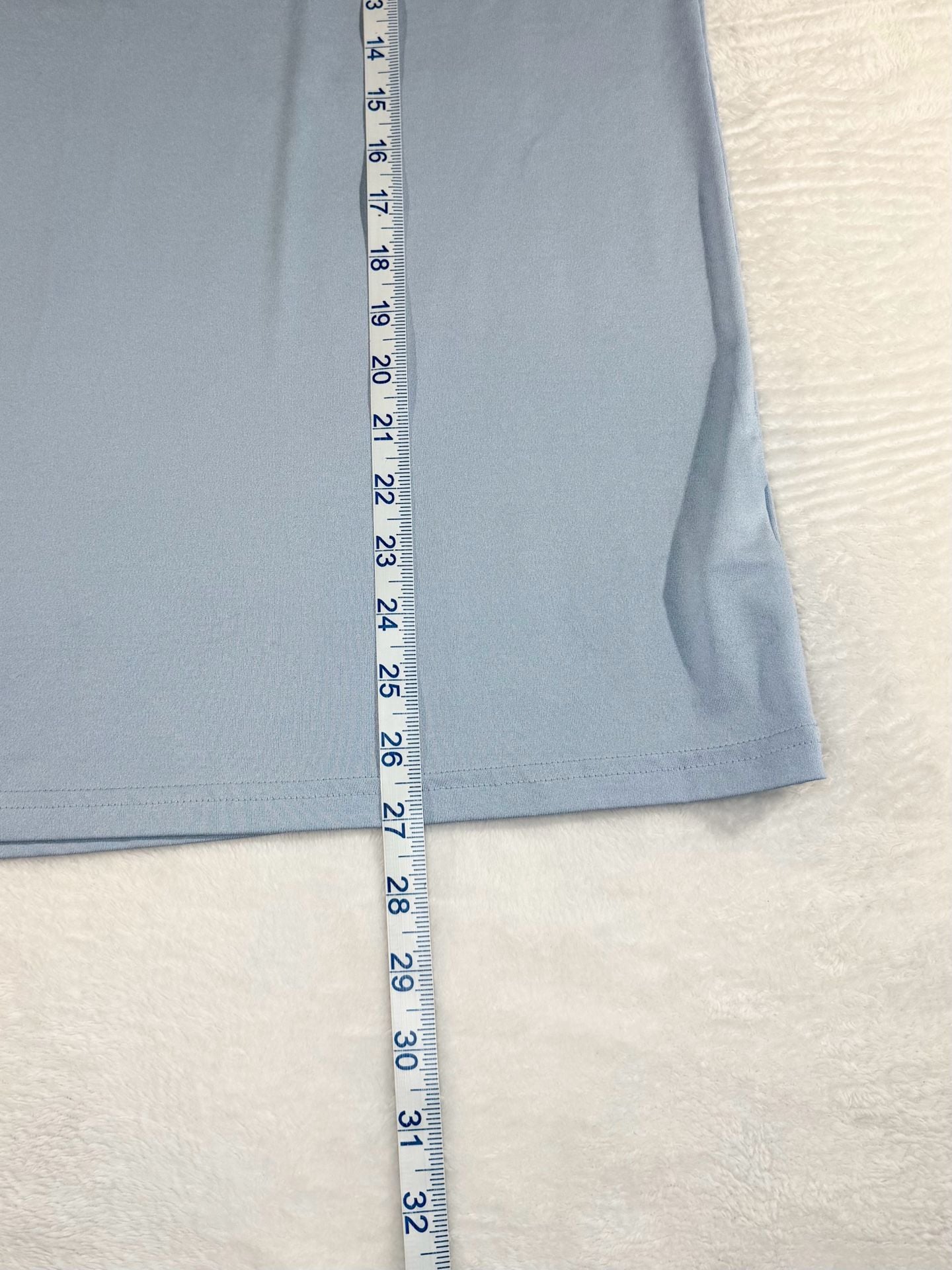 Columbia Women’s Activewear XXL Light Blue Mesh Back Keyhole Athletic Top 7