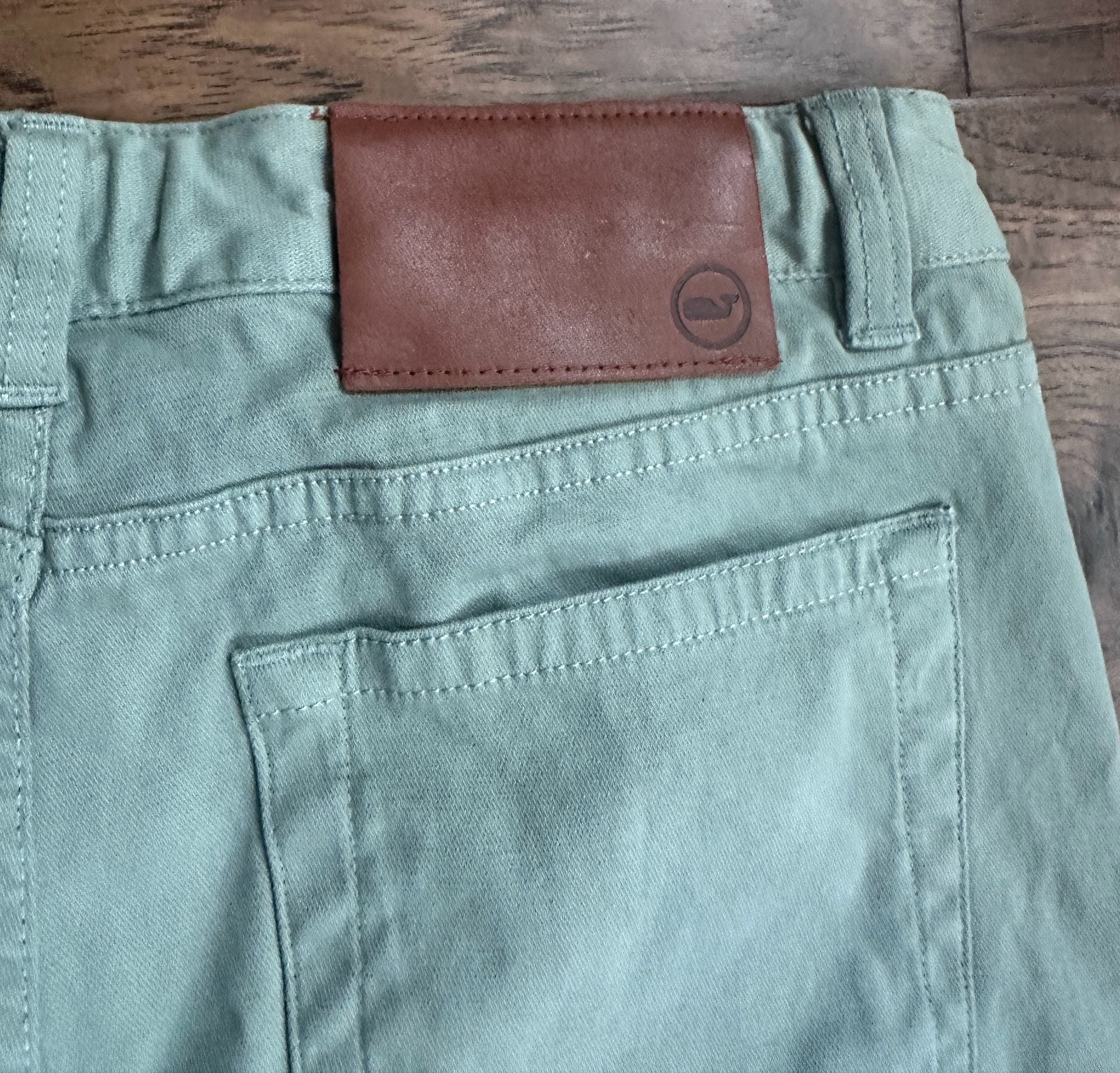 Vineyard Vines Boys Pants Green Cotton Blend 9