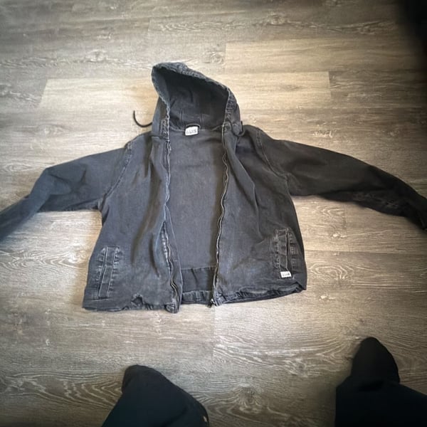 Pro Club Heavy Weight Full Zip Hoodie Size XXL Black