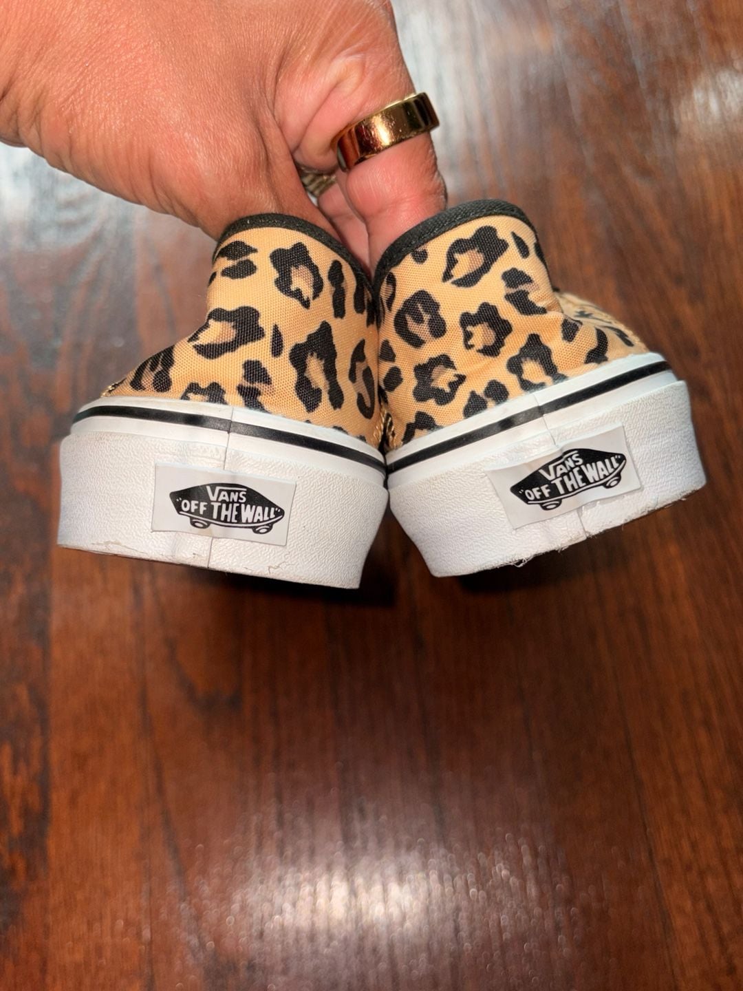 Vans Slip-On SF Size 7.5 Mini Leopard Print UltraCush Lite 6