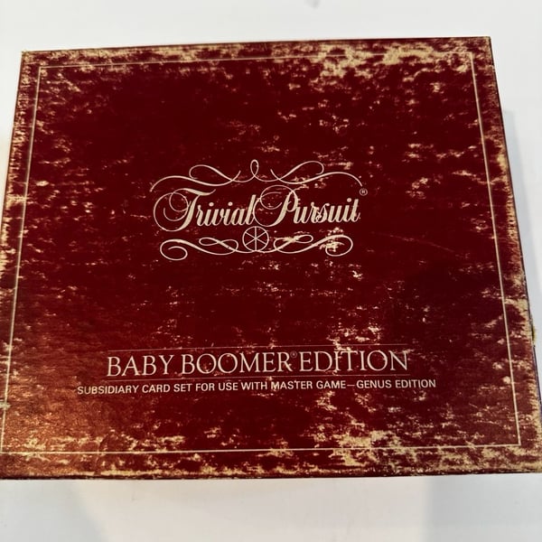 Trivial Pursuit Baby Boomer Edition Subsidiary Set