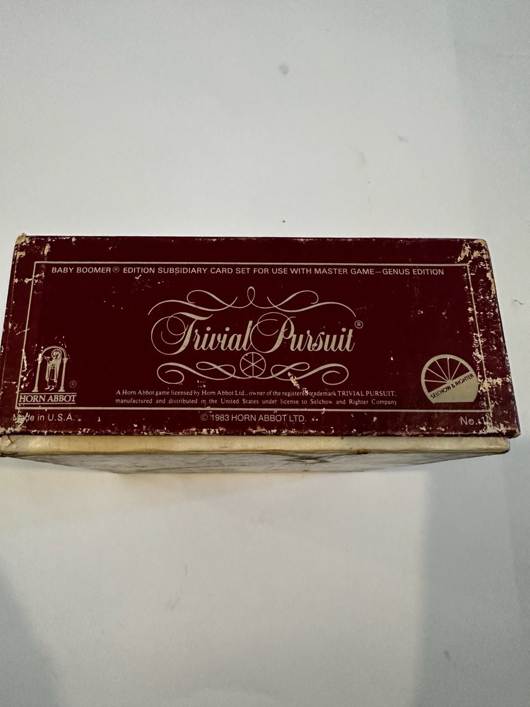 Trivial Pursuit Baby Boomer Edition Subsidiary Set 3