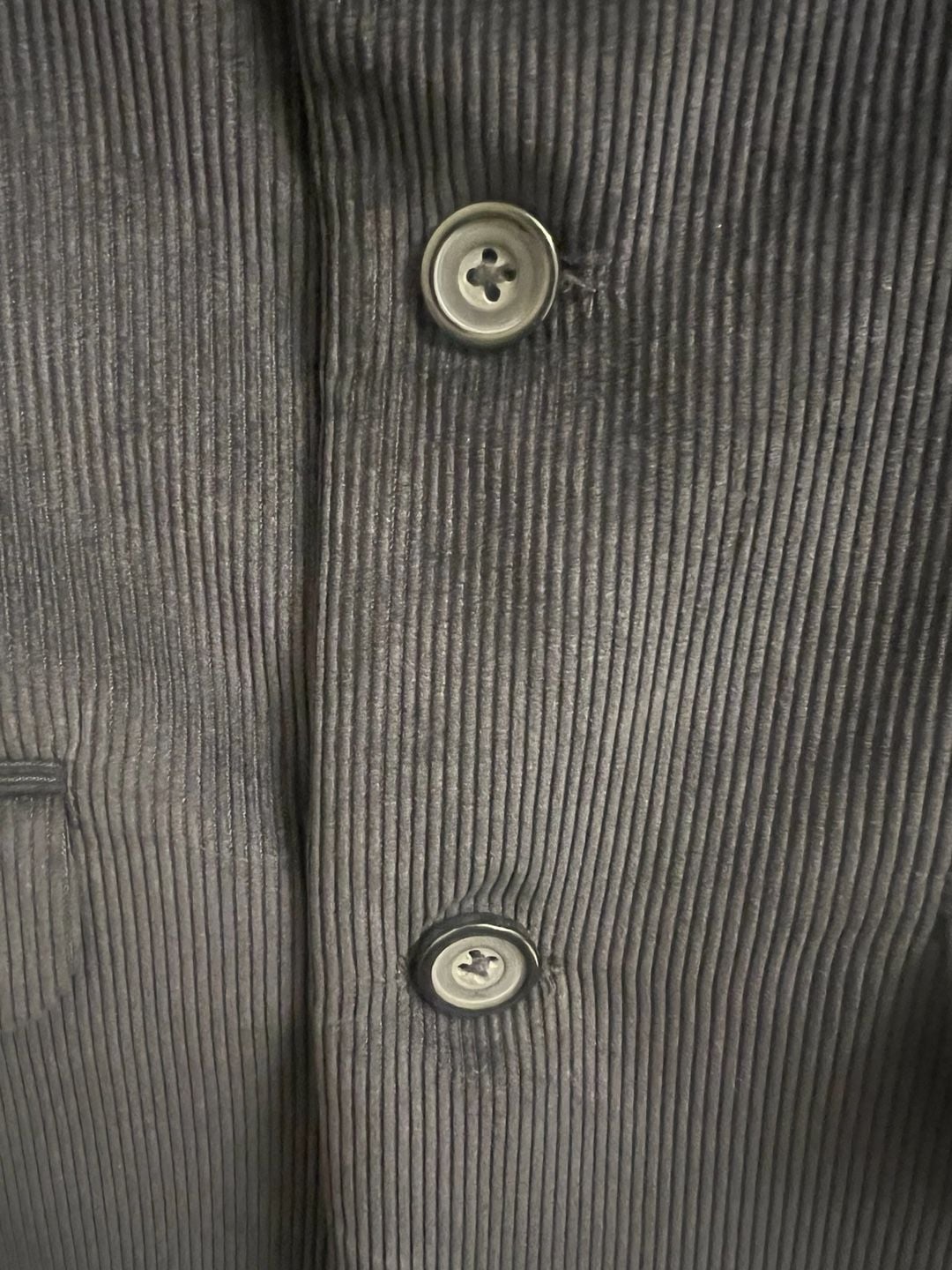 Dillards VTG Black Corduroy Two Button Sport Coat Blazer Jacket Women’s 16 3