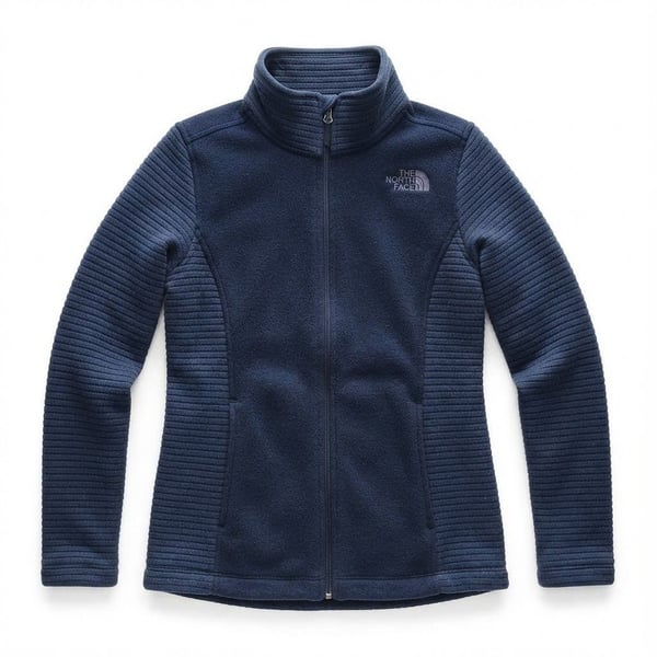 The North Face Indi Full Zip Fleece Jacket Size Small Blue